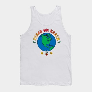 Peace On Earth Tank Top